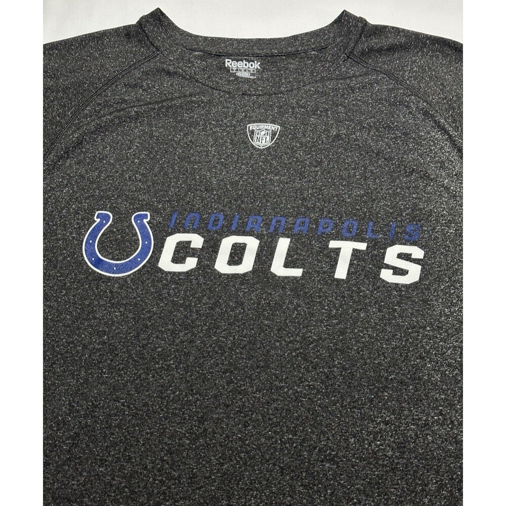Indianapolis Colts Men’s Reebok Size Large Shirt Short Sleeve NFL Football - Picture 2 of 9